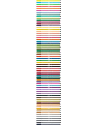  C/10 rotulador stabilo pen 68 rosa claro nº29 punta 1,omm 